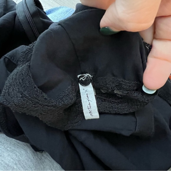 One Teaspoon Priscilla Edgy Lace Short Romper Shorts Jumpsuit Black Sz M - Picture 9 of 11